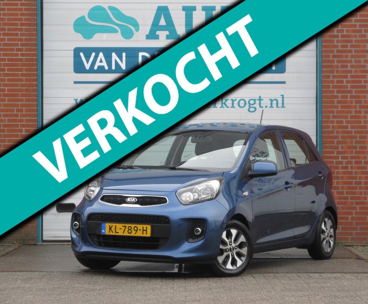 Kia Picanto - 1.0 CVVT EconomyPlusLine 1.0 CVVT EconomyPlusLine, Airco, LM, APK 3-27 - AutoWereld.nl