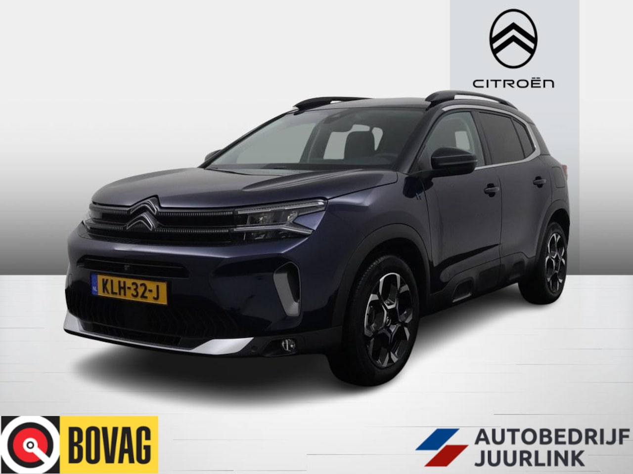 Citroën C5 Aircross - 1.6T Plug-in Hybrid 225pk Automaat Bns. Plus nieuw Leder/Camera/Blindspot/Keyless/Led/Vc - AutoWereld.nl