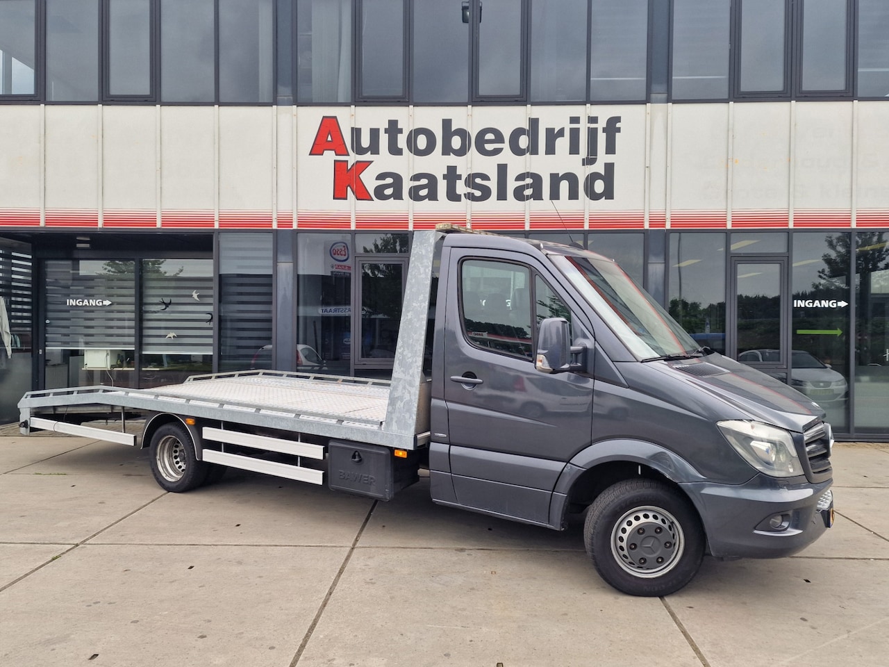 Mercedes-Benz Sprinter - 416 2.2 BlueTEC 432 HD - Oprijwagen - Autotransporter - Airco - - AutoWereld.nl