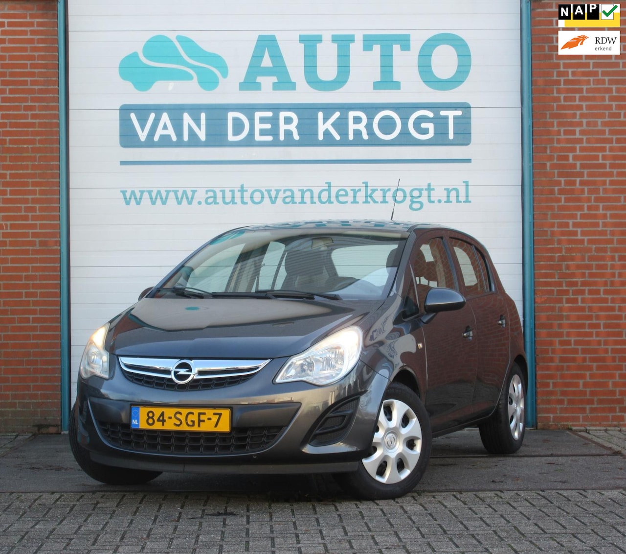 Opel Corsa - 1.0-12V Edition 1.0-12V Edition, 5 Drs, Airco, Lage km, NL auto - AutoWereld.nl
