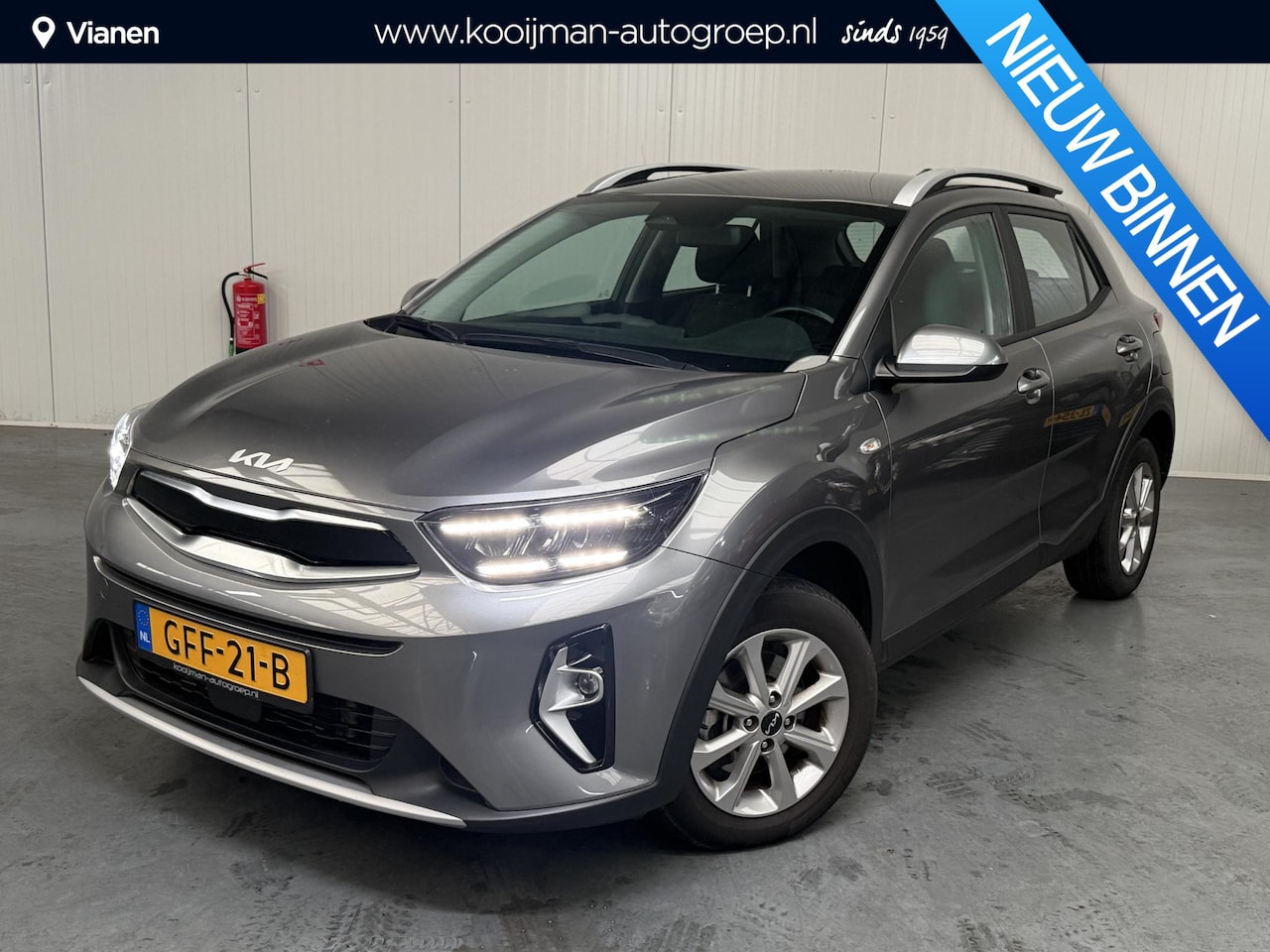 Kia Stonic - 1.0 T-GDi MHEV DynamicLine NL Auto, slechts 27663km, zeer nette uitvoering, 1e eigenaar - AutoWereld.nl