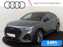 Audi Q3 Sportback - 45 TFSI e S Edition | SoH 100% | Panoramadak | Lederen bekleding | Optiek zwart Plus | Key