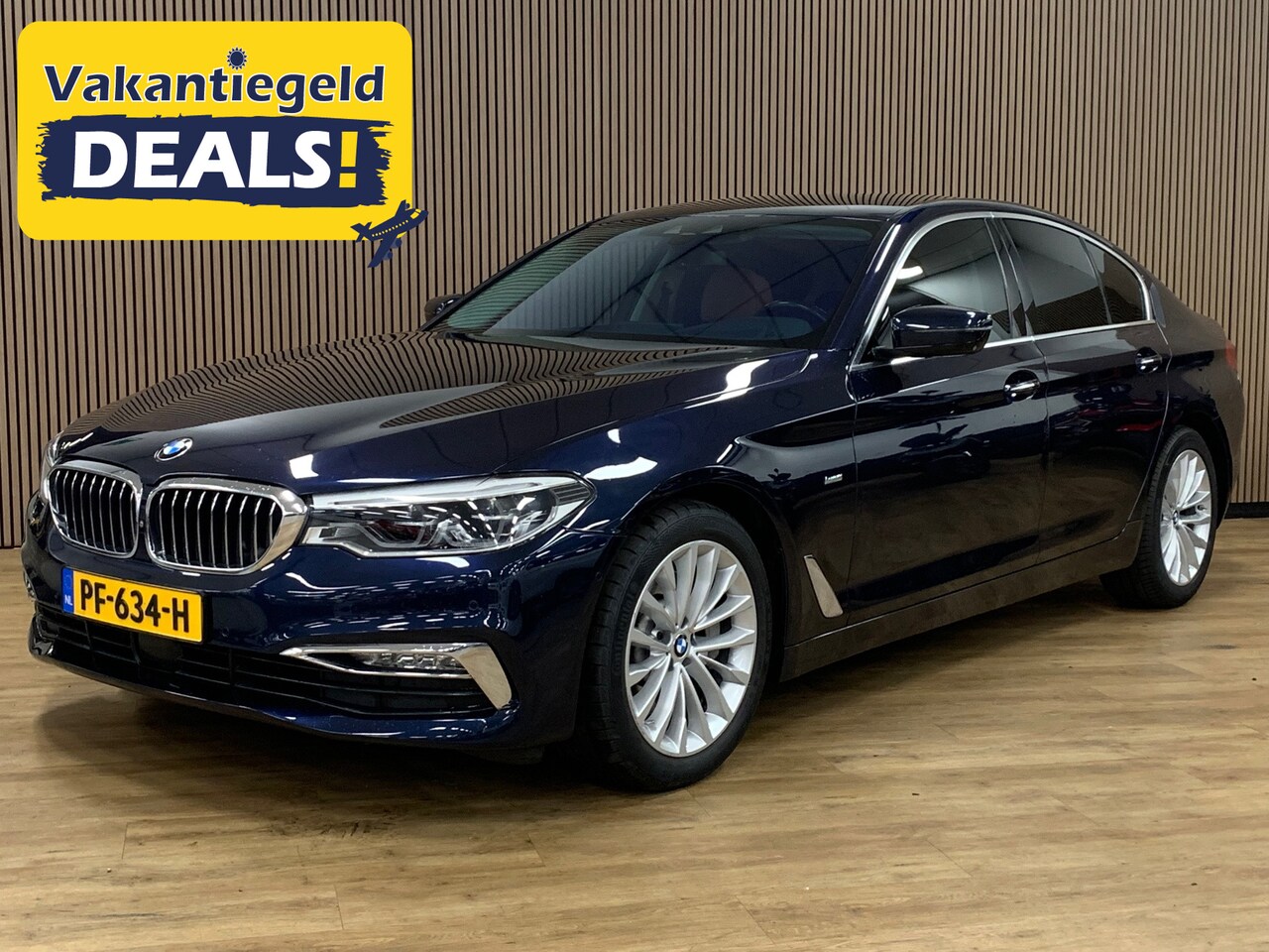 BMW 5-serie - 530i High Executive|360 Camera|Head Up|Full Options| - AutoWereld.nl