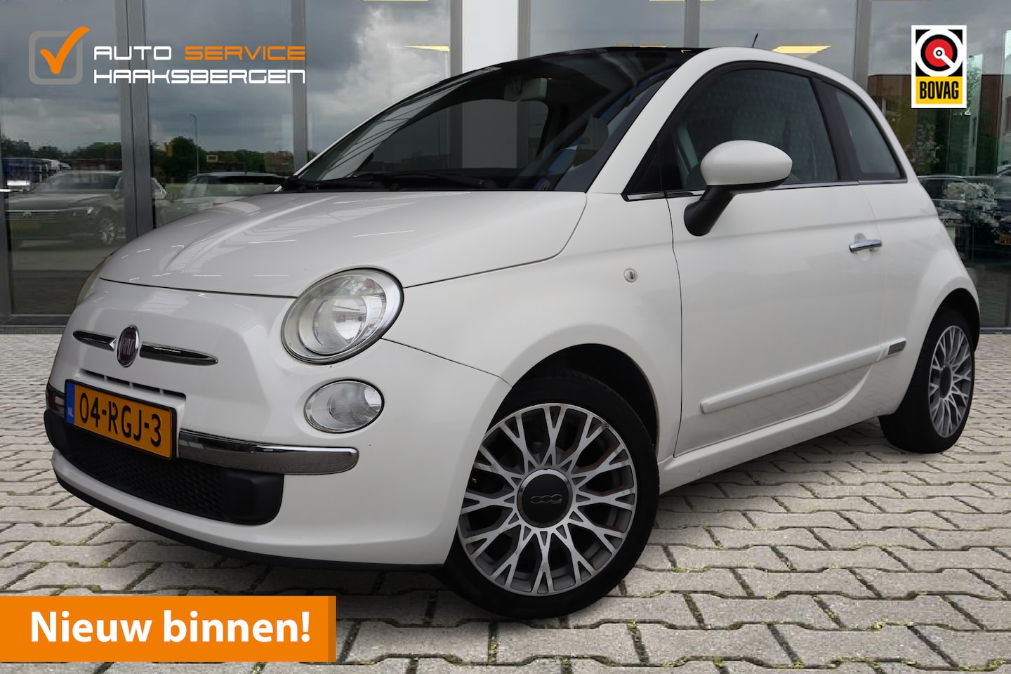 Fiat 500 - 1.2 Lounge | Pano | Lichtmetaal | - AutoWereld.nl
