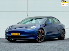 Tesla Model 3 - Long Range AWD SOH 88% Org NL FSD Pano Warmtepomp 360 Camera 20 Inch Memory seats Leer Dod