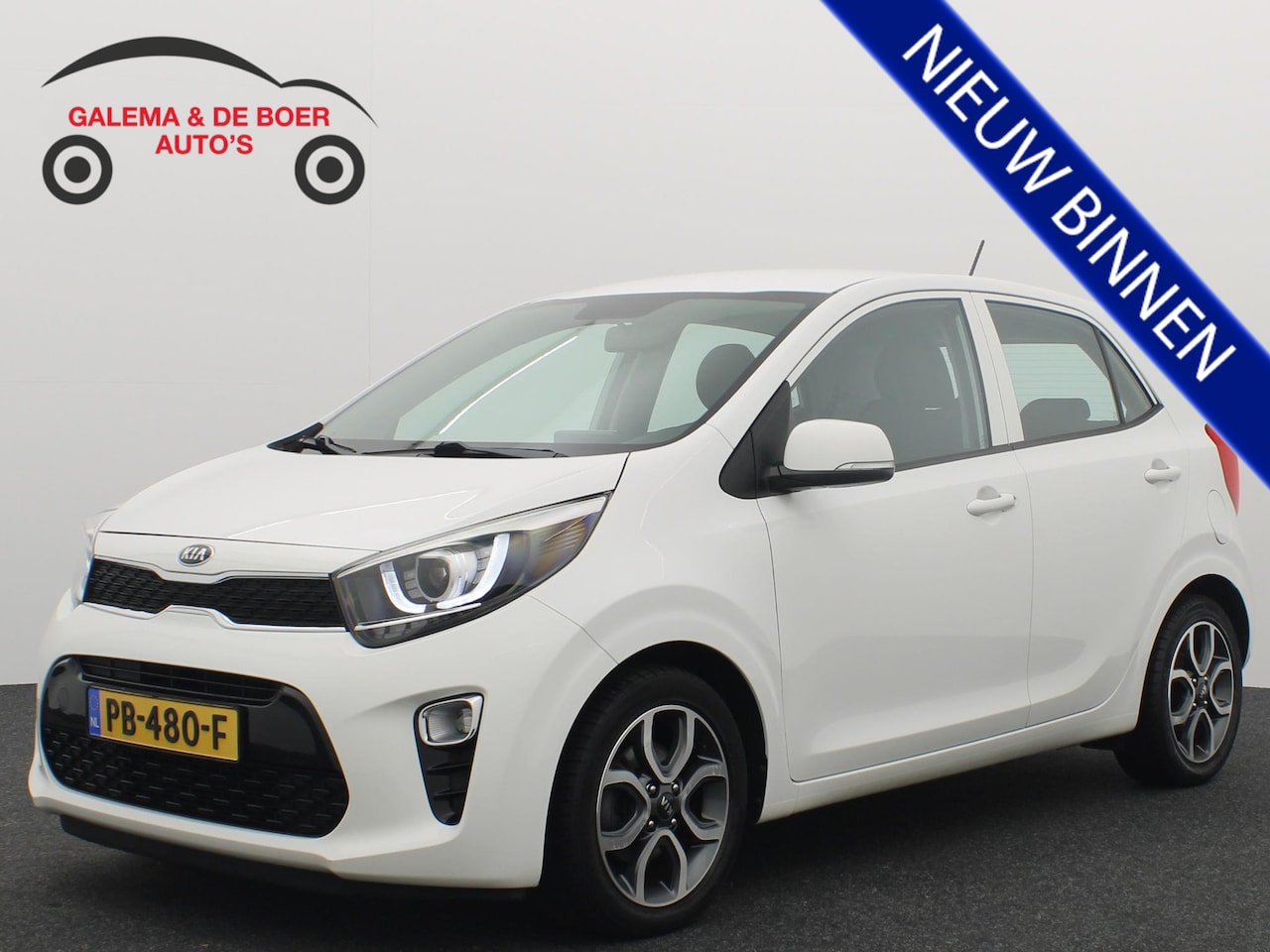 Kia Picanto - 1.0 CVVT First Edition 5 PERS / CARPLAY / CAMERA / CRUISE CONTROL / NAVI / CLIMA / BLUETOO - AutoWereld.nl