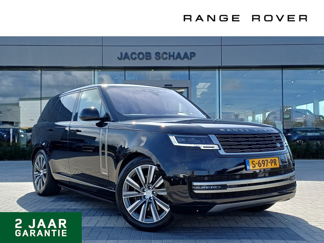Land Rover Range Rover - P510e 510pk AWD Autobiography | NL auto | Nieuw door ons geleverd | SVO - LIGURIAN BLACK - AutoWereld.nl