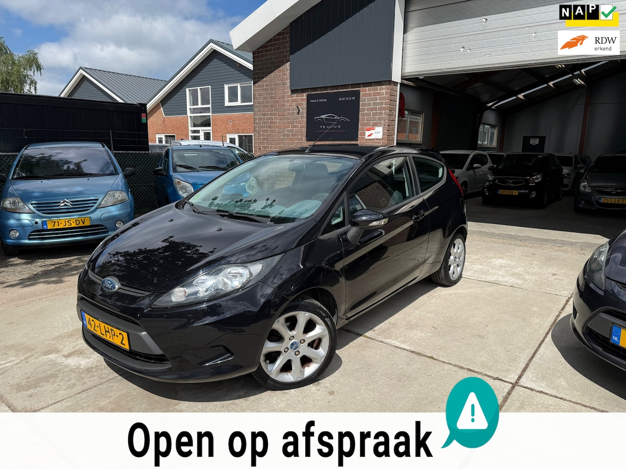 Ford Fiesta - 1.25 Limited|NIEUWE APK|AIRCO|NAP KM|CRUISE|AUX|2 SLEUTELS|LM VLEGEN|ELECT.PKKET|CENTRL.DE - AutoWereld.nl