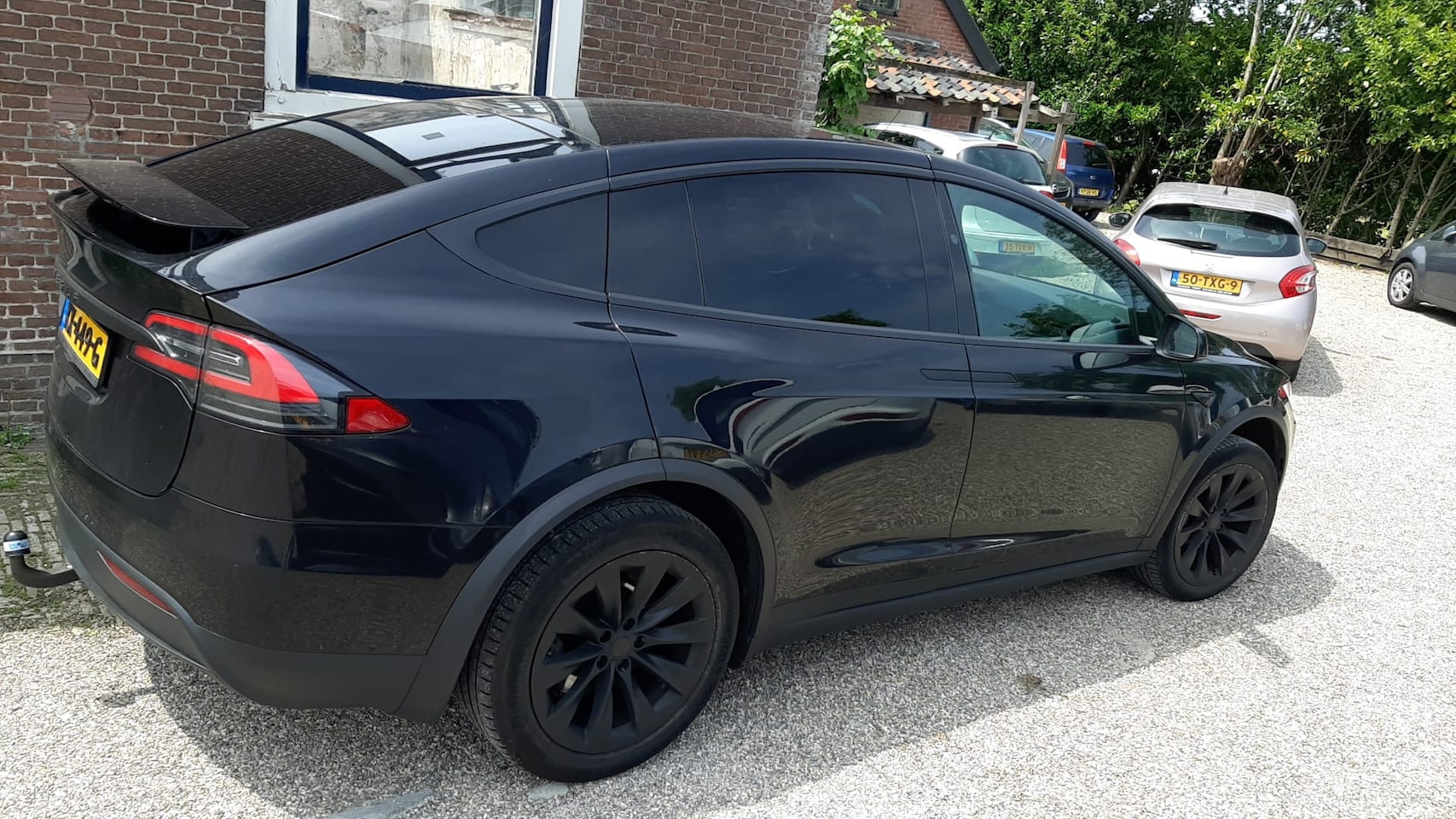 Tesla Model X - 90D Base 6p. Free Supercharging SC01 CCS FSD Navigatie VolBlack Zeer Nette Staat - AutoWereld.nl