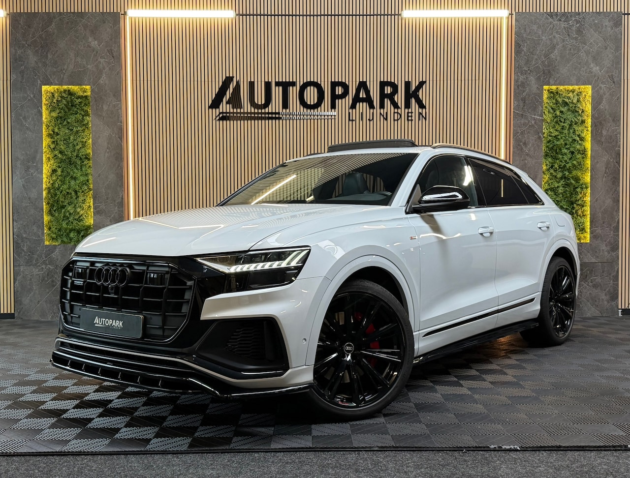Audi Q8 - 55 TFSI e quattro 3X S-LINE |PANO|B&O|MASSAGE|SOFTCLOSE|360 CAM|STOELVERKOELING|LUCHTVERIN - AutoWereld.nl