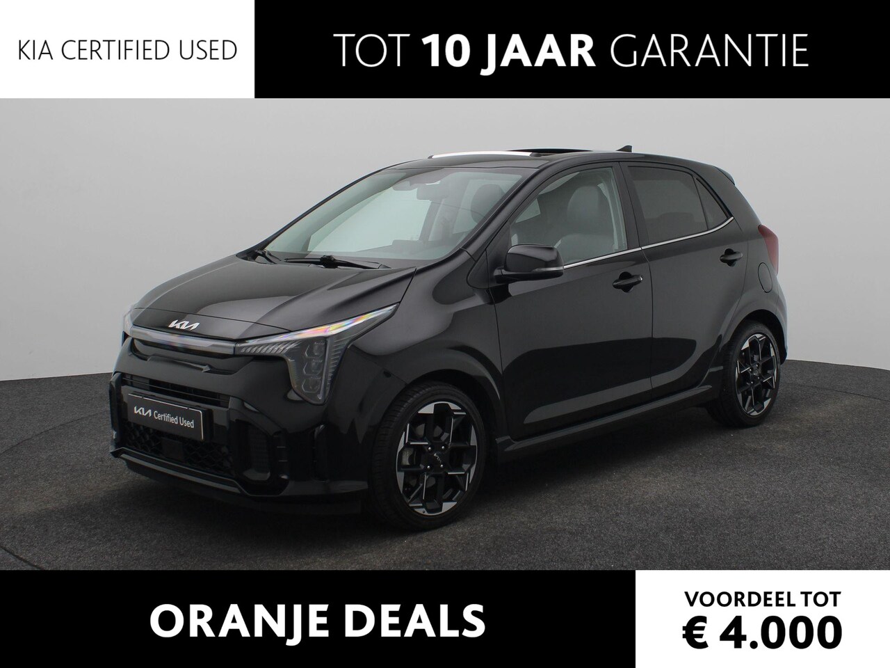 Kia Picanto - 1.0 DPI GT-Line | NIEUW MODEL| Schuif/Kanteldak | Stoel/Stuurverwarming | Camera | Navigat - AutoWereld.nl