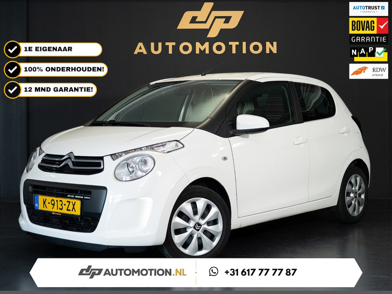 Citroën C1 - 1.0 VTi Feel 1e Eig | NL-Auto | Volledig onderhouden - AutoWereld.nl