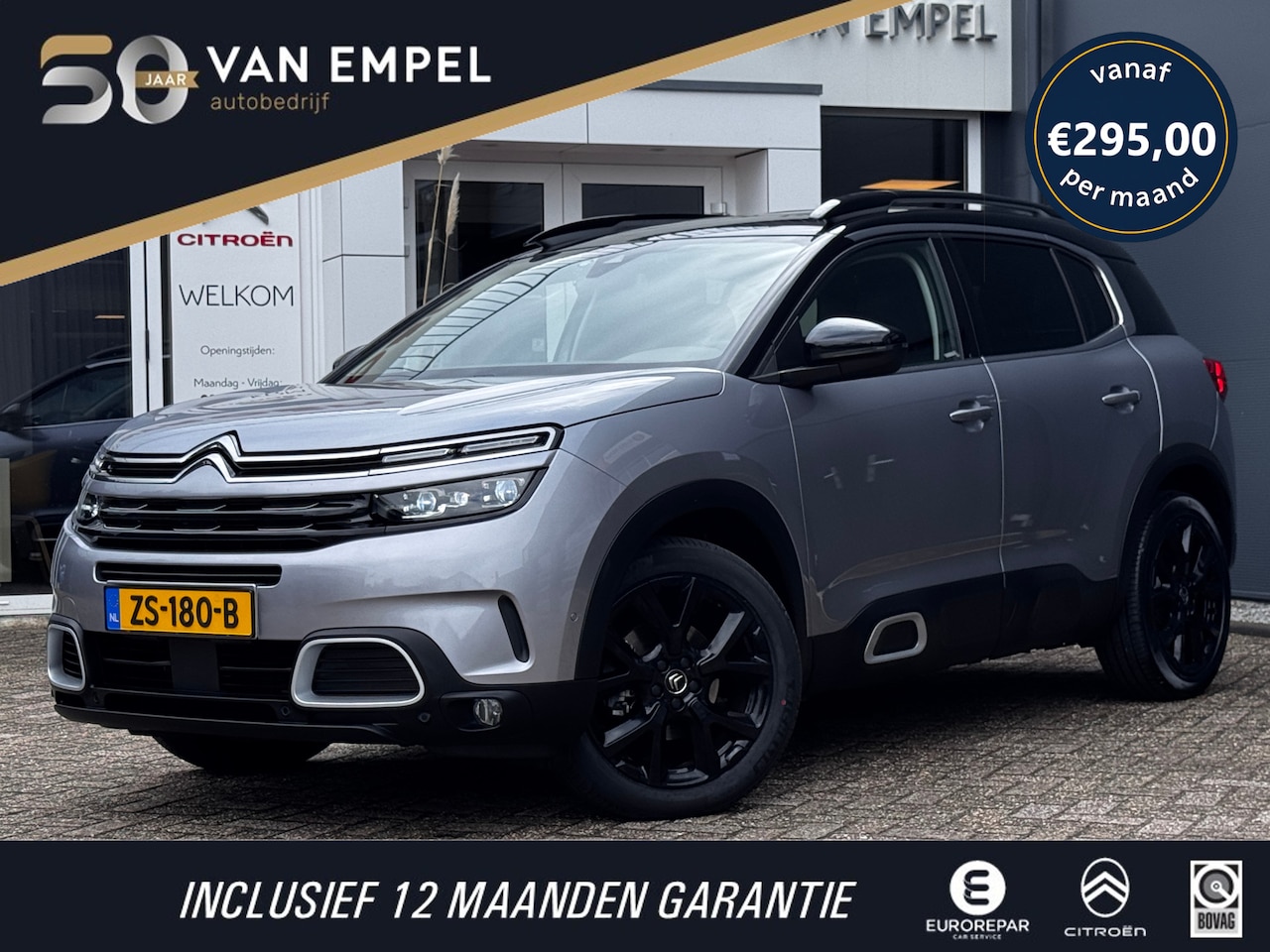 Citroën C5 Aircross - 1.6 PureTech Business Plus | 180 PK | NL-Auto | Citroen Dealer onderhouden | Leder | Camer - AutoWereld.nl