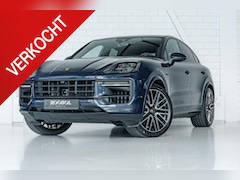 Porsche Cayenne Coupé - 3.0 E-Hybrid Black Edition | Black Edition | Turbo Design Velgen | Burmester Sound |