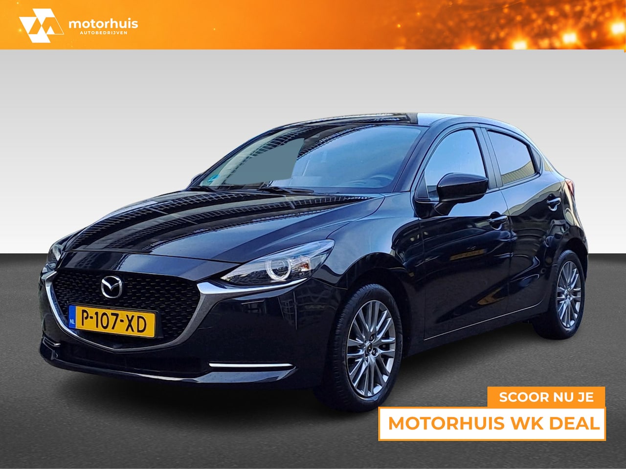 Mazda 2 - 1.5 SKYACTIV-G 90PK LUXURY NAVI CAMERA HUD LED ECC NAP - AutoWereld.nl