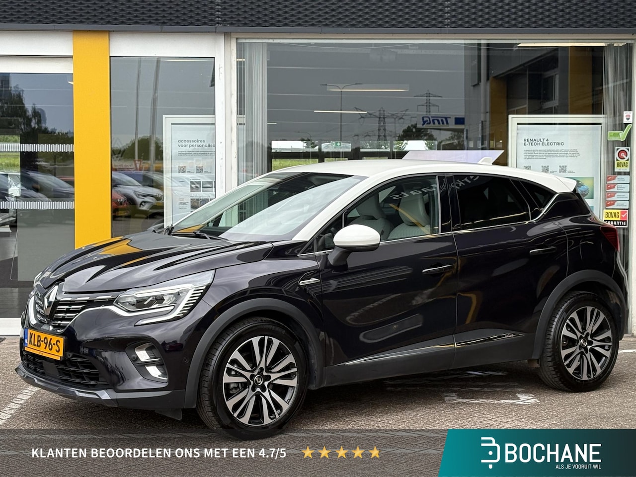 Renault Captur - 1.6 E-Tech Plug-in Hybrid 160 Initiale Paris | Bose Audio | Leer | Stoelverwarming | Achte - AutoWereld.nl
