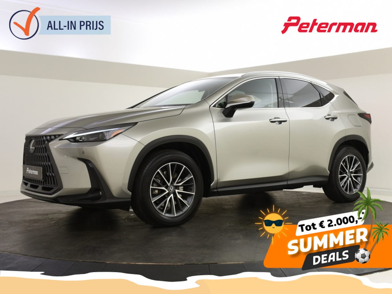 Lexus NX - 450h+ AWD Plug in Hybride Luxury Line | 1500KG Trekhaak - AutoWereld.nl