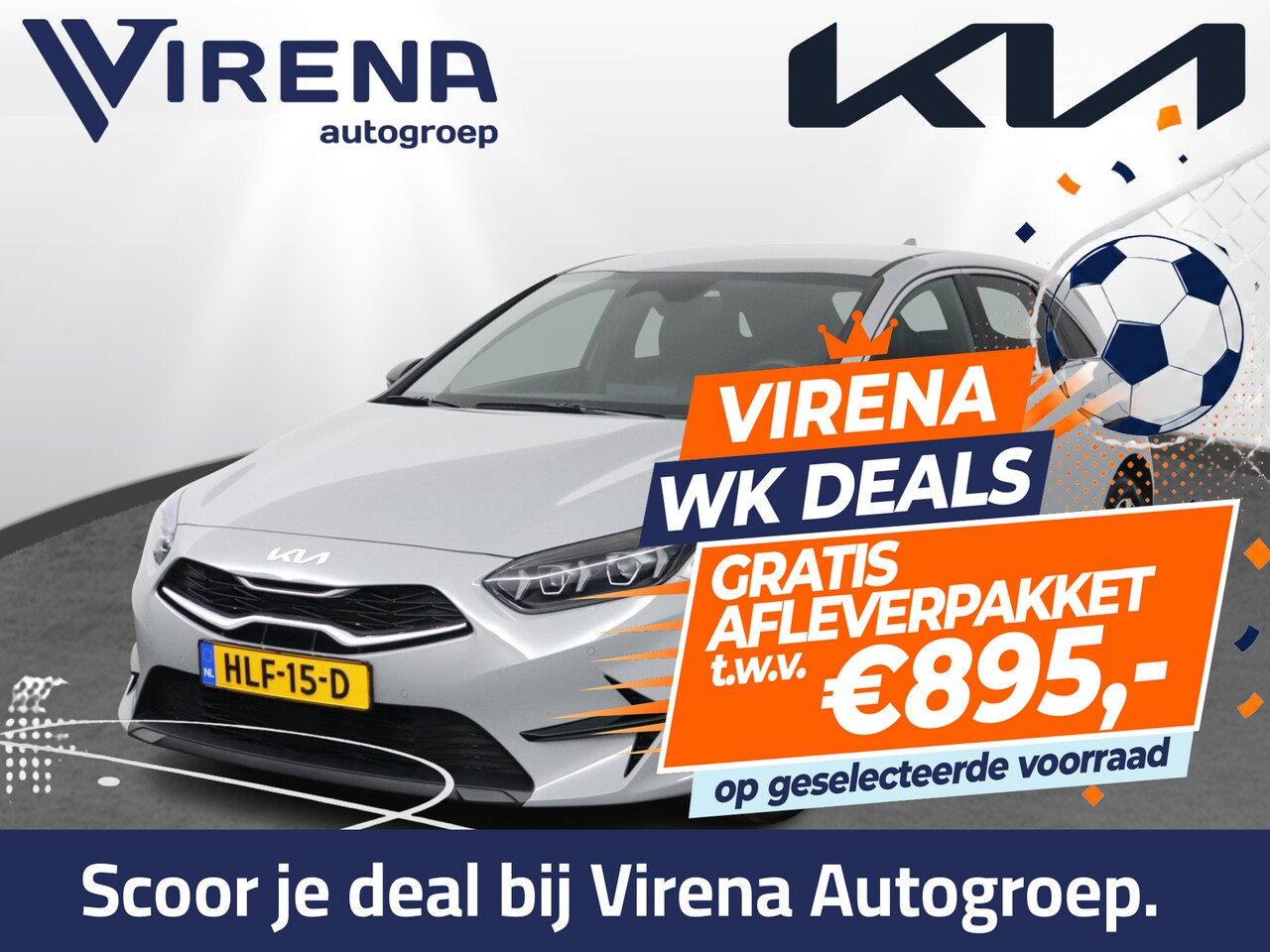 Kia Cee'd - Ceed 1.0 T-GDi MHEV Design Edition Automaat - Adaptive Cruise - Stoel/Stuurverwarming - DA - AutoWereld.nl