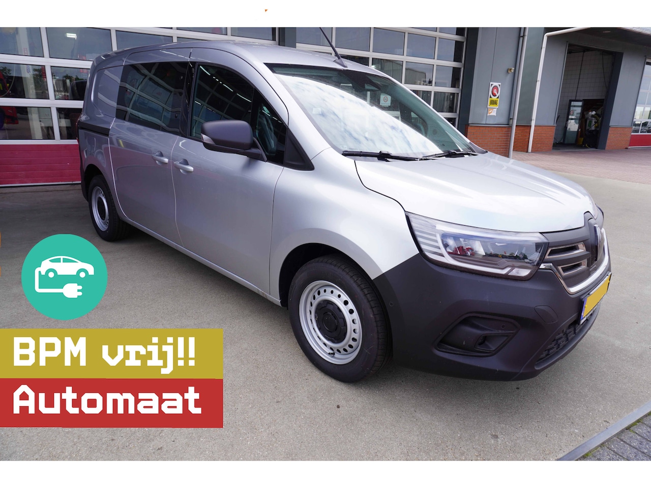Renault Kangoo E-Tech - Advance L2 44 kWh Automaat Schuifdeur L+R nr.V095 | 120PK | Climate | Navi | Cruise | Neer - AutoWereld.nl