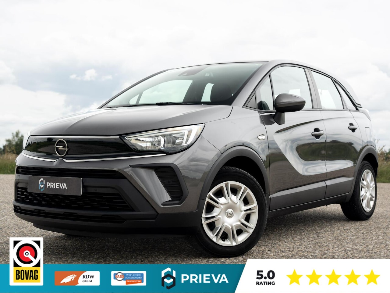 Opel Crossland - 1.2 Edition | Stoel & Stuur Verwarming | Airco | Cruise Control | Parkeersensoren | Dealer - AutoWereld.nl