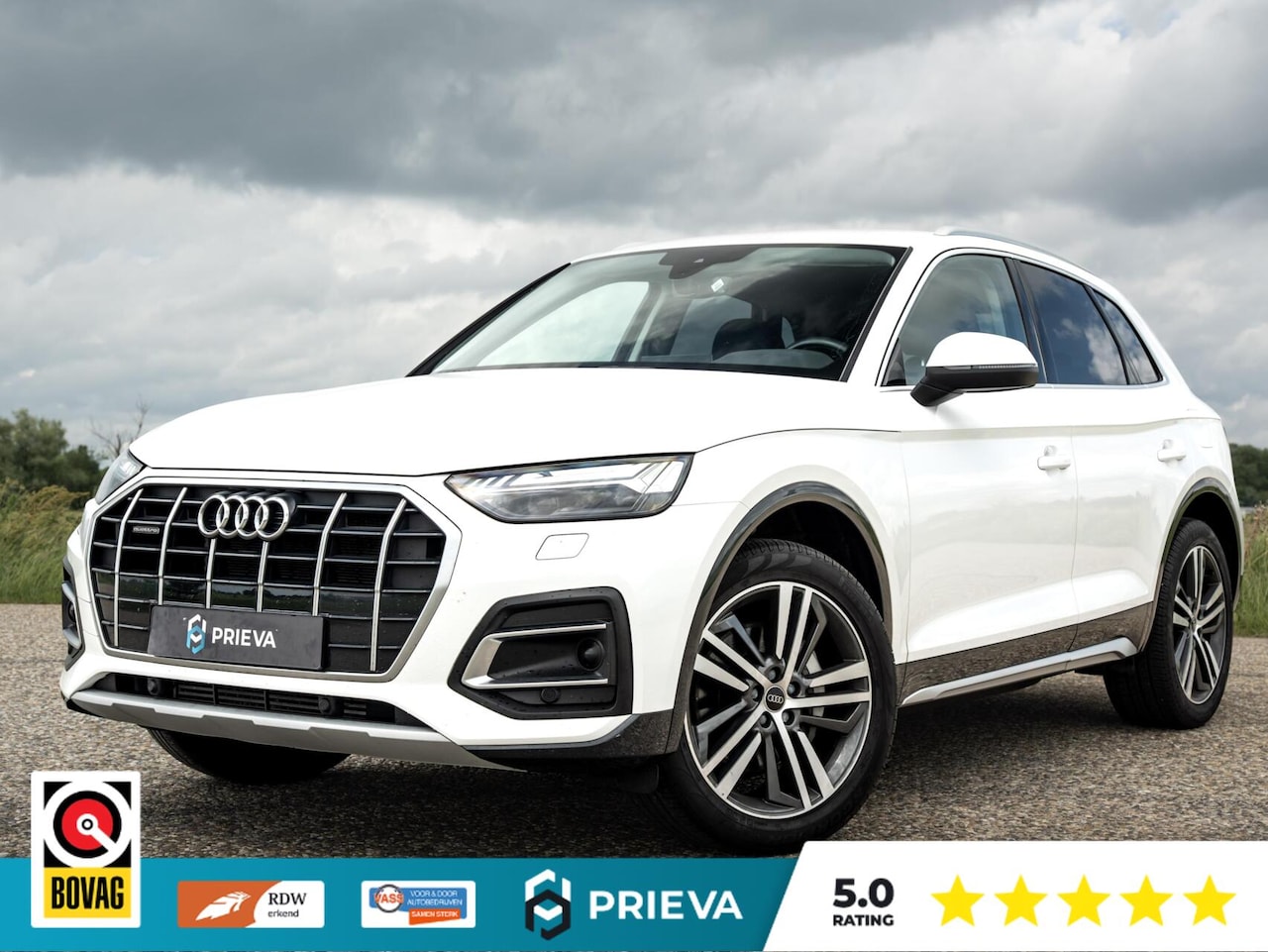 Audi Q5 - 50TFSIe 300Pk Quattro|3-Zone|20'Inch |ACC|TREK-HK| - AutoWereld.nl