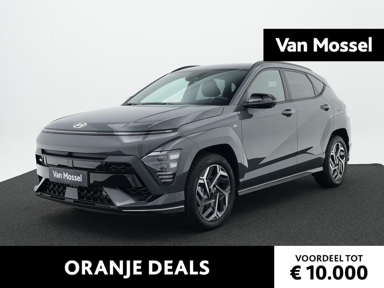 Hyundai Kona - 1.6 GDI HEV N Line | 360 Camera | Elektrische Stoelen met Geheugen | Stoel/Stuurverwarming - AutoWereld.nl