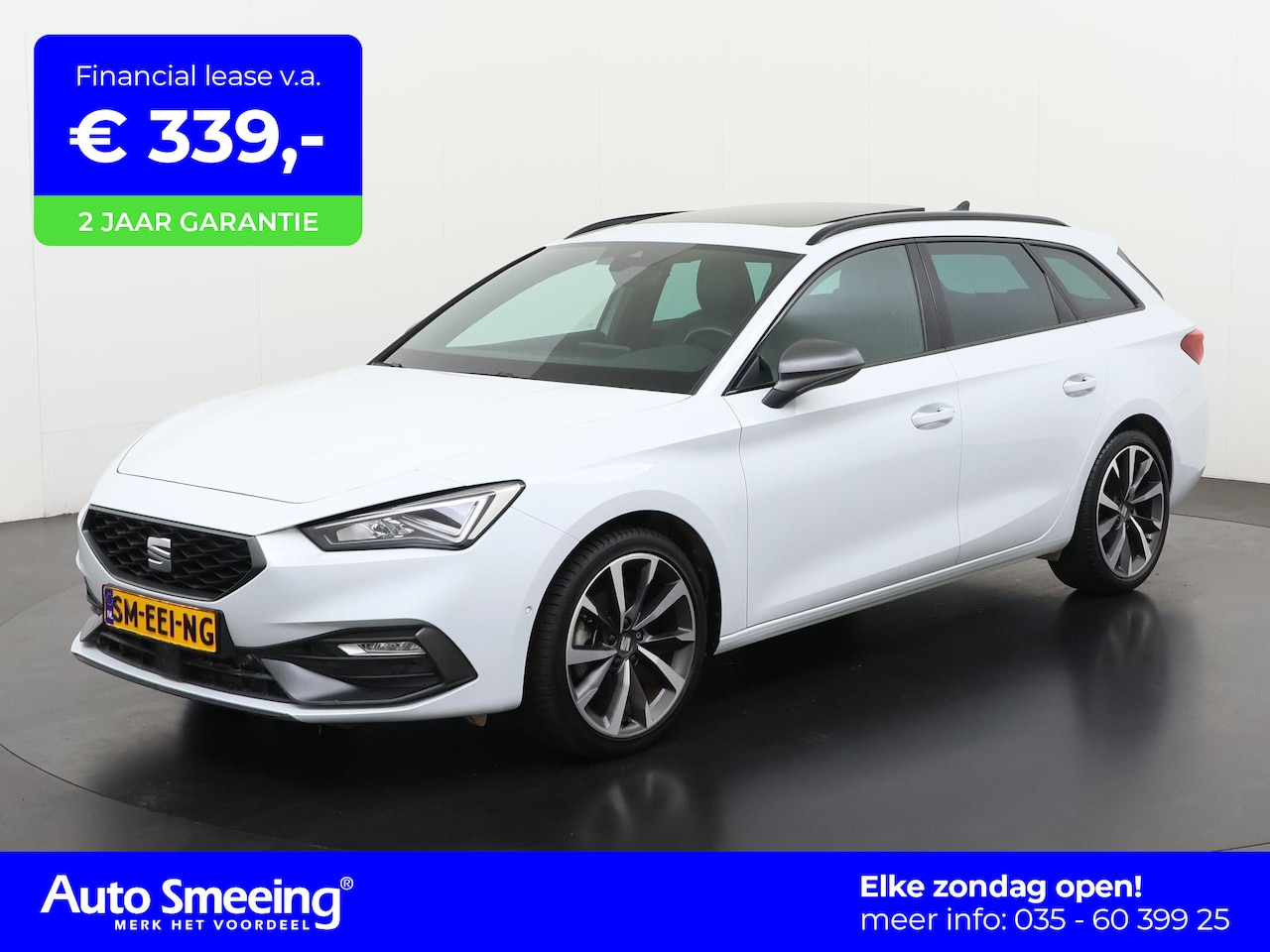 SEAT Leon Sportstourer - 1.5 eTSI FR | Panoramadak | Memory stoel | Beats Audio | Zondag Open! - AutoWereld.nl