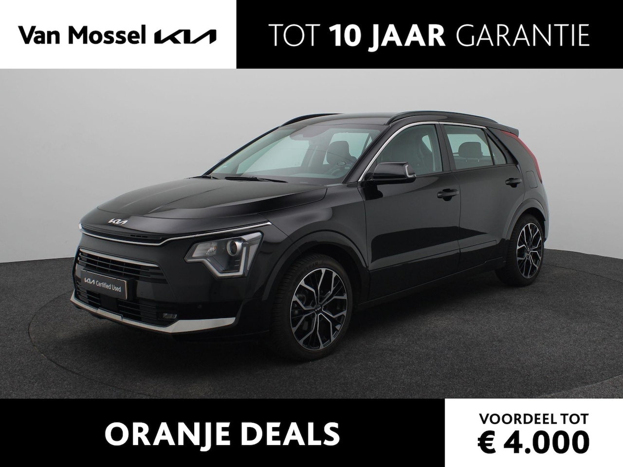 Kia Niro - 1.6 GDi Hybrid DynamicLine | 18" velgen met All-Season Banden | Camera | Navigatie | Clima - AutoWereld.nl