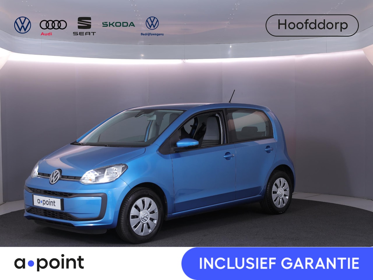 Volkswagen Up! - 1.0 BMT move up! 60 pk | Navigatie via App | Airco | Elektr. spiegels | DAB ontvanger | - AutoWereld.nl