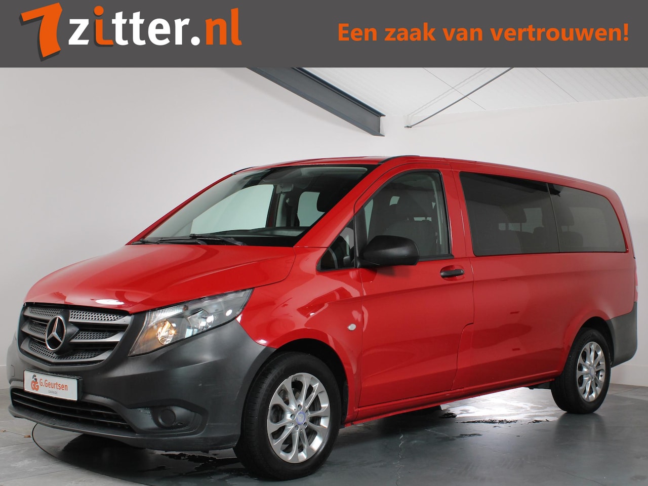 Mercedes-Benz Vito Tourer - 109 CDI Base Lang 8-Persoons, Airco, Trekhaak, Ideale vakantieauto! - AutoWereld.nl