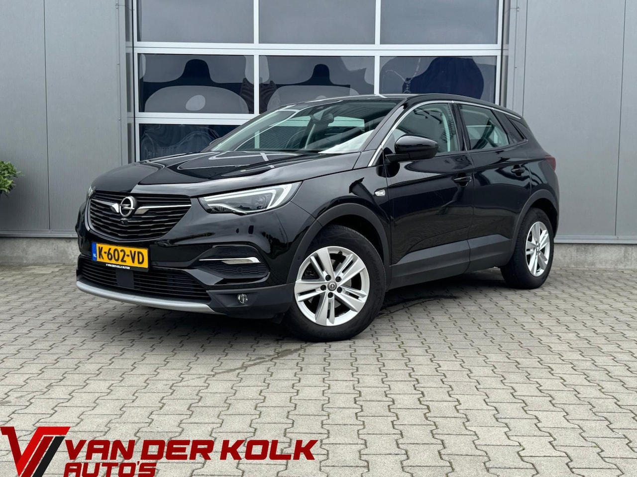 Opel Grandland X - 1.2 Turbo Elegance Nieuwe D-Riem | Leder met Memory | Stoelverwarming/verkoeling | LED | C - AutoWereld.nl