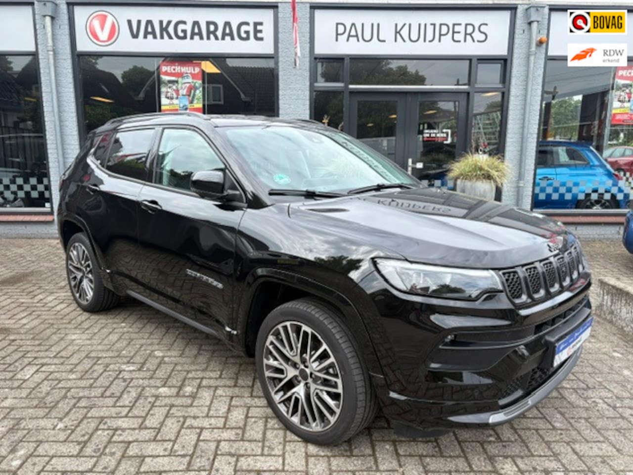 Jeep Compass - 1.5T e-Hybrid Summit *leder / navi / camera v+a / velgen 19"* - AutoWereld.nl