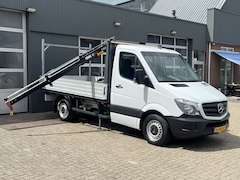 Mercedes-Benz Sprinter - 316 2.2 CDI 366 EHD 3500kg Trekgewicht Pick up Openlaadbak HIAB laadkraan T-CLX 013 Airco