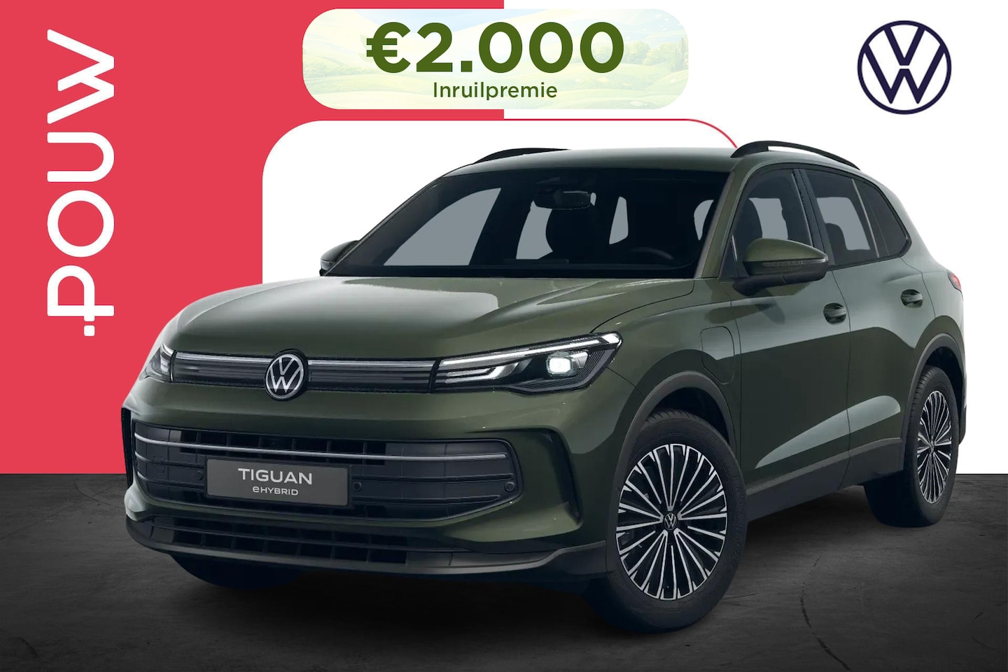 Volkswagen Tiguan - 1.5 eHybrid 204pk Limited Edition | Design Pakket Plus | 18" Velgen - AutoWereld.nl