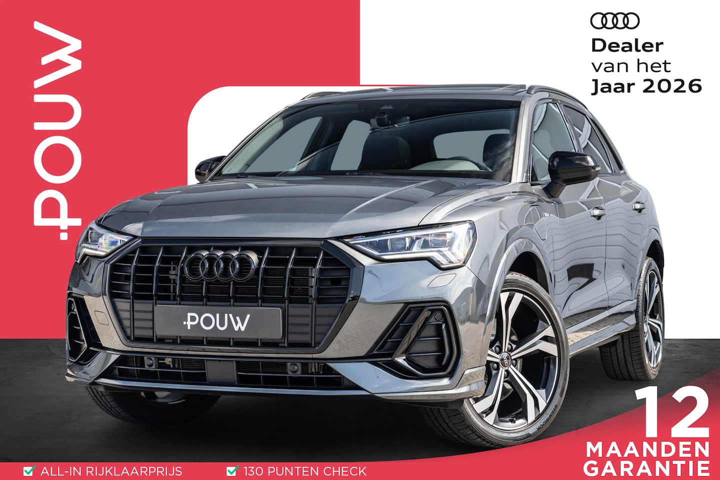Audi Q3 - 45 TFSIe 245pk PHEV S edition | Adaptief Onderstel | Panoramadak | SONOS | Trekhaak | Matr - AutoWereld.nl