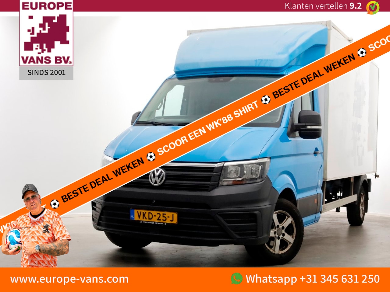 Volkswagen Crafter - 35 2.0 TDI E6 Bakwagen met achterdeuren 2-Persoons 04-2021 - AutoWereld.nl