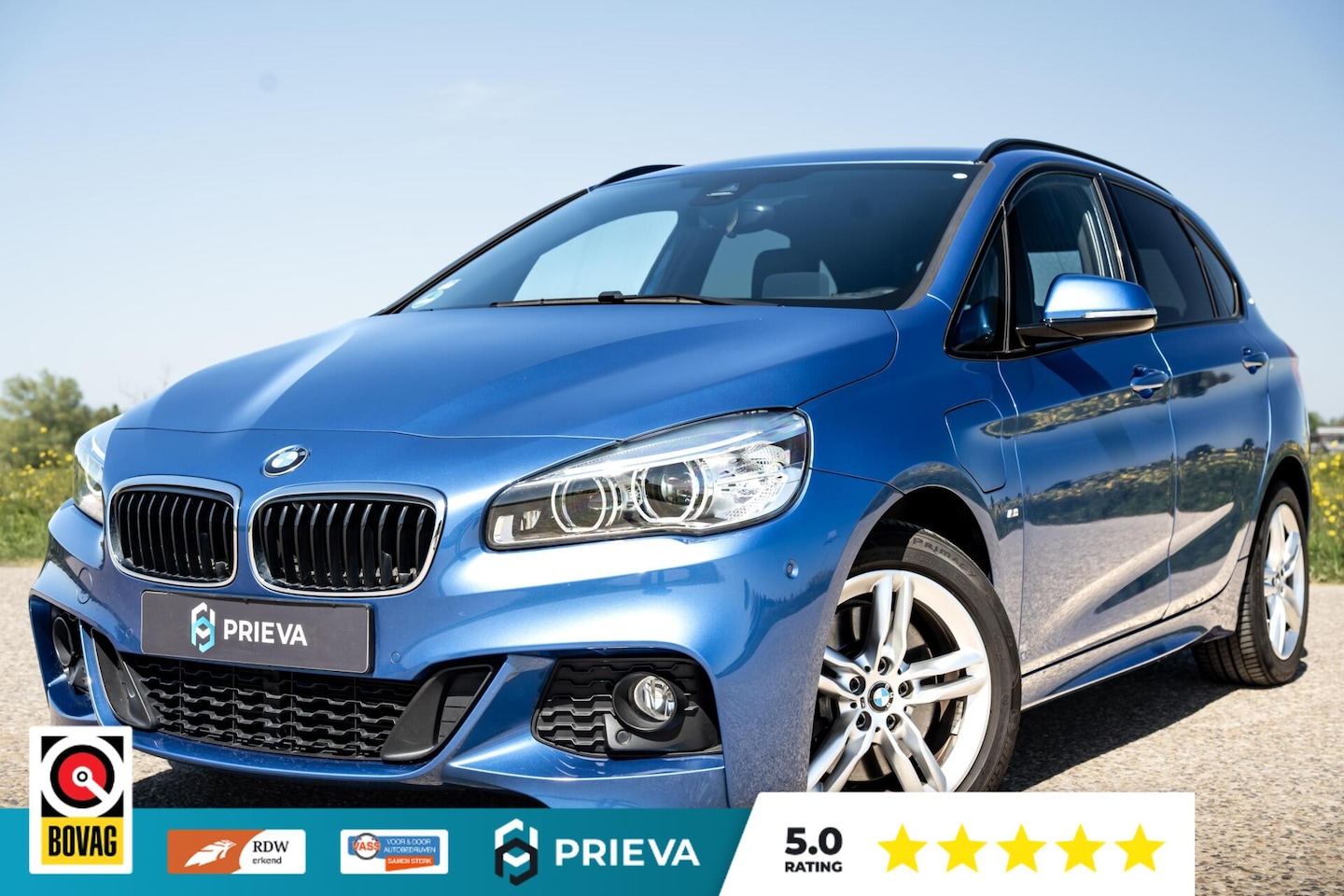 BMW 2-serie Active Tourer - 225xe M-Sport | Leder | Stoelverwarming | Memory - AutoWereld.nl