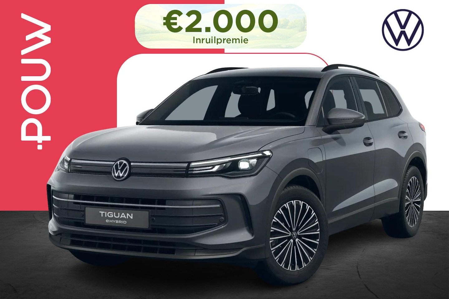 Volkswagen Tiguan - 1.5 eHybrid 204pk Limited Edition | Trekhaak Pakket | 18" Velgen - AutoWereld.nl