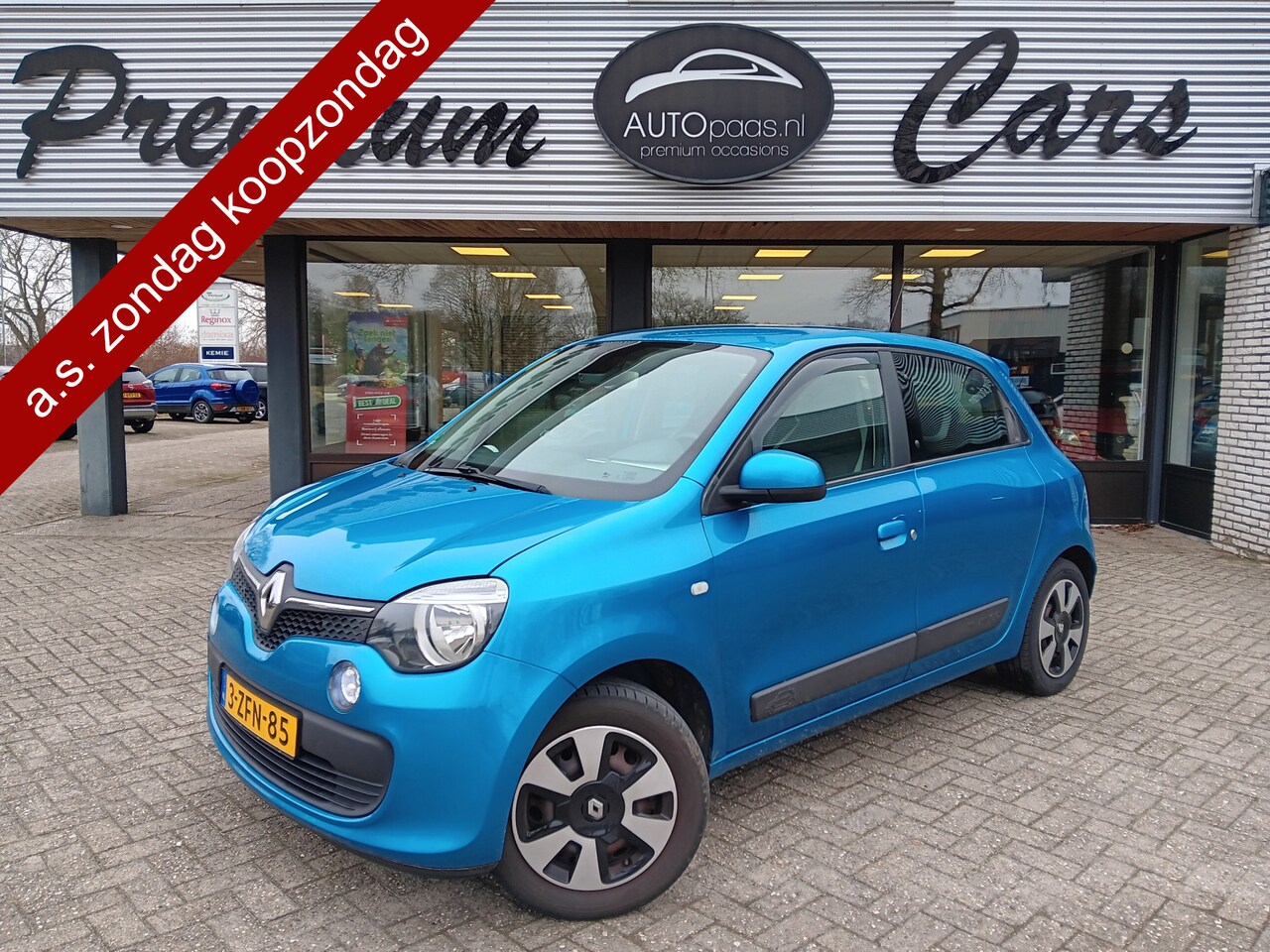 Renault Twingo - 1.0 SCe Expression AIRCO CRUISE ELEK RAMEN MULTI STUUR CENT VERG 5DRS ZEER NETTE AUTO - AutoWereld.nl
