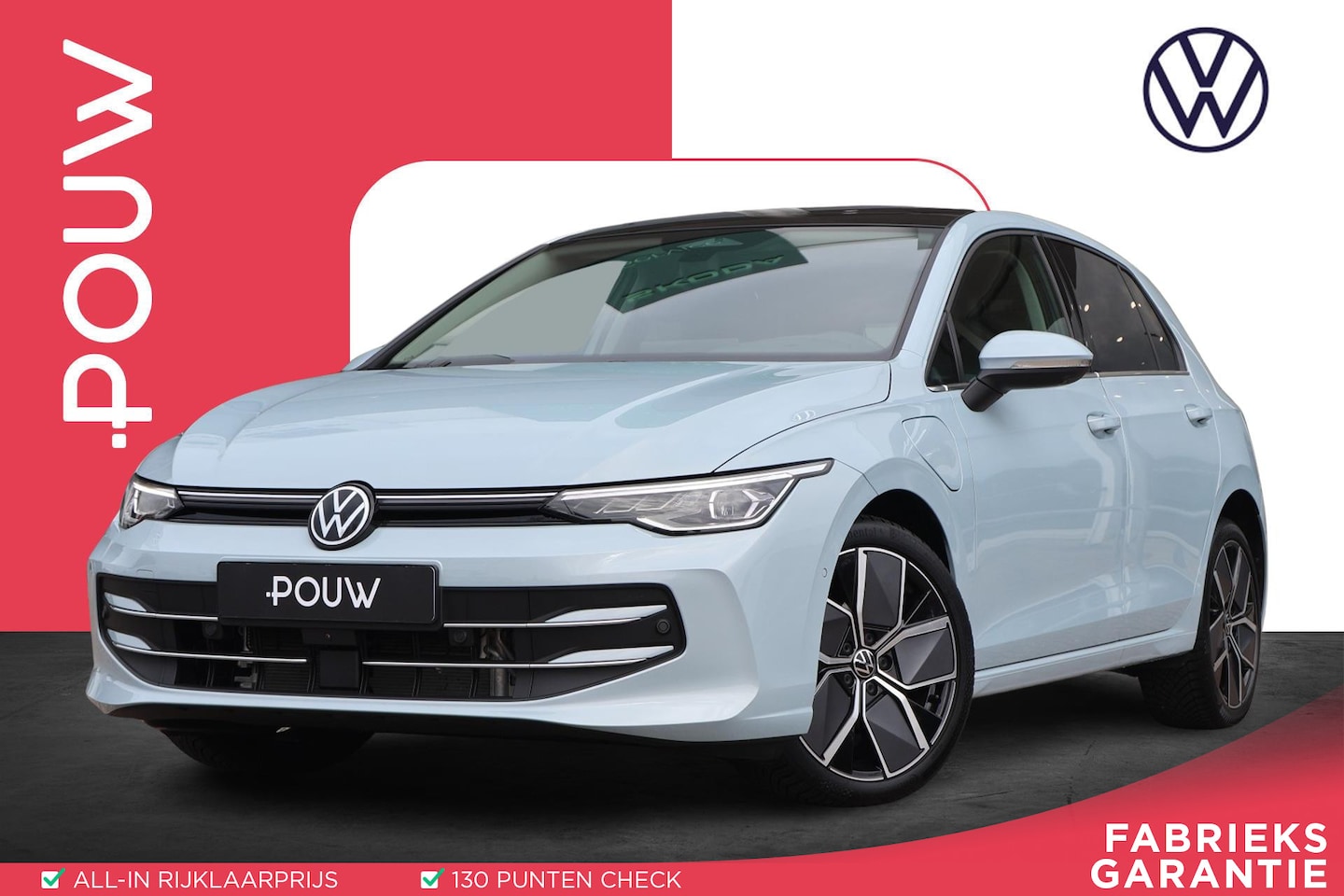 Volkswagen Golf - 1.5 eHybrid 204pk Style Edition | SoH 100% | Trekhaak | Panoramadak | 360 Camera | Head-up - AutoWereld.nl