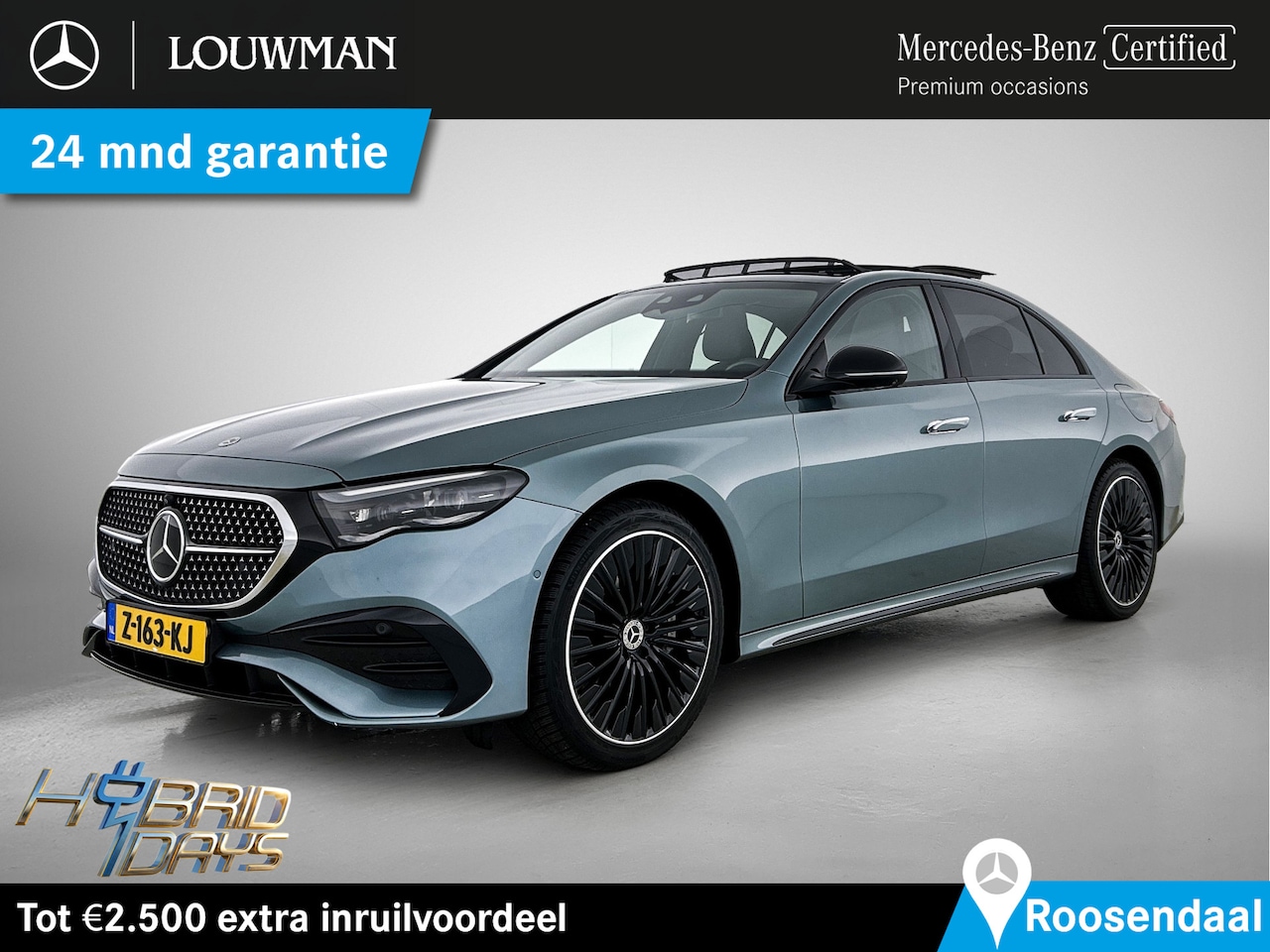 Mercedes-Benz E-klasse - 300 e AMG Nightpakket | Superscreen | Panoramadak | Trekhaak | Alarm | Distronic | Burmest - AutoWereld.nl