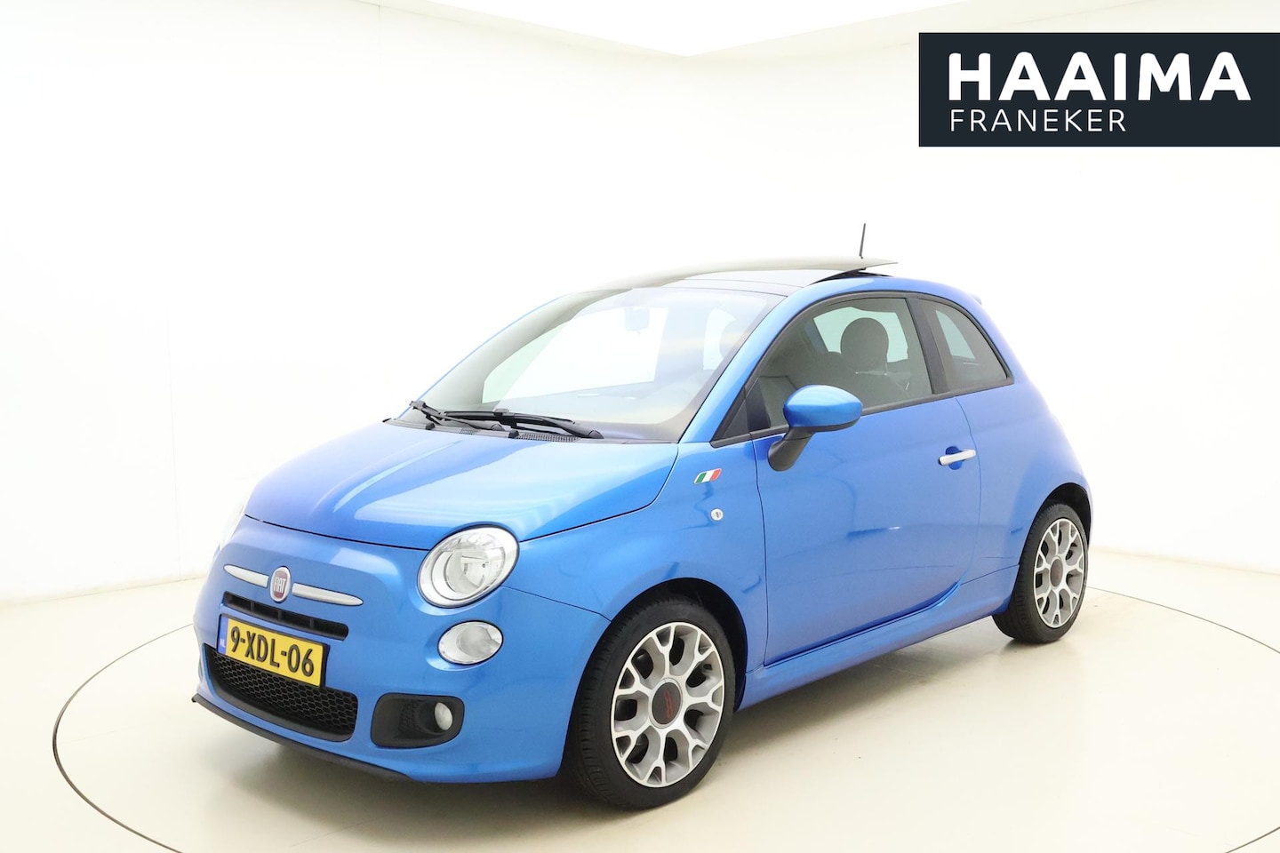 Fiat 500 - 0.9 TwinAir Turbo 500S 80pk | Panoramadak | Lichtmetalen Velgen | Airco | Half Lederen Bek - AutoWereld.nl