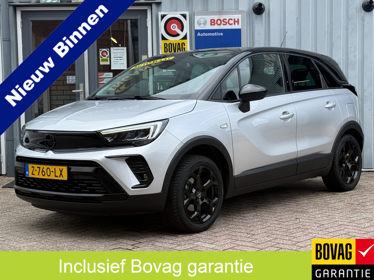 Opel Crossland - 1.2 Turbo Elegance | AUTOMAAT | CAMERA | NAVI | CRUISE | DAB | FULL LED | - AutoWereld.nl