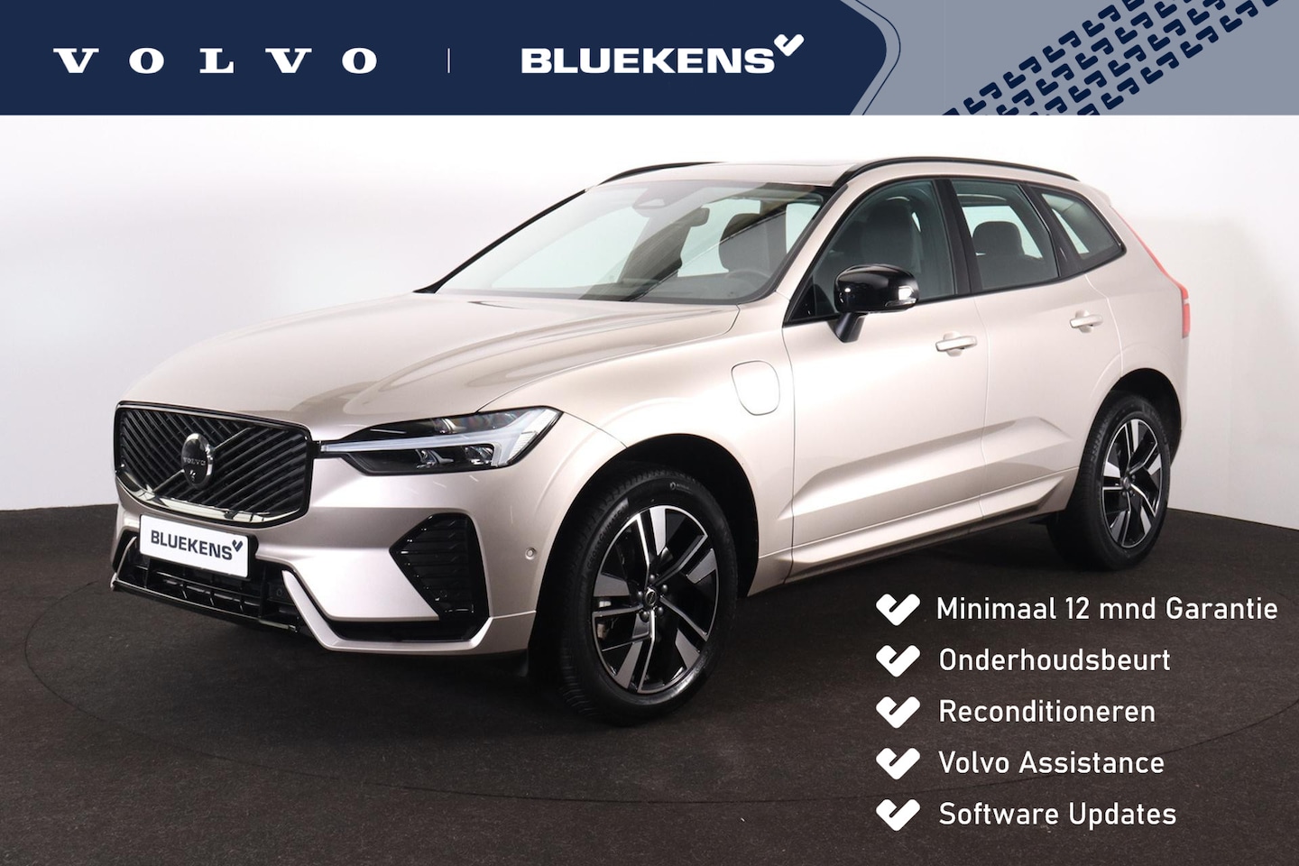 Volvo XC60 - T6 Recharge AWD Plus Dark - Panorama/schuifdak - IntelliSafe Assist & Surround - 360º Came - AutoWereld.nl