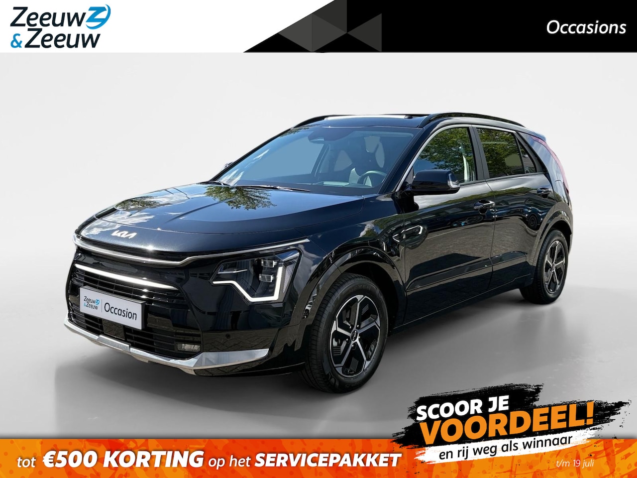 Kia Niro - 1.6 GDi Hybrid DynamicPlusLine | Camera | Navi | Apple Carplay | Android Auto | Head-up Di - AutoWereld.nl