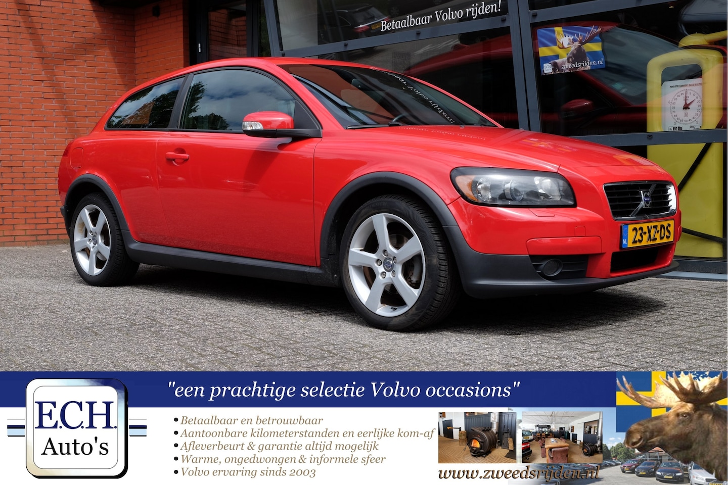 Volvo C30 - 1.8 Summum 1.8 Summum, Leer, Stoelverwarming, Trekhaak, Xenon - AutoWereld.nl