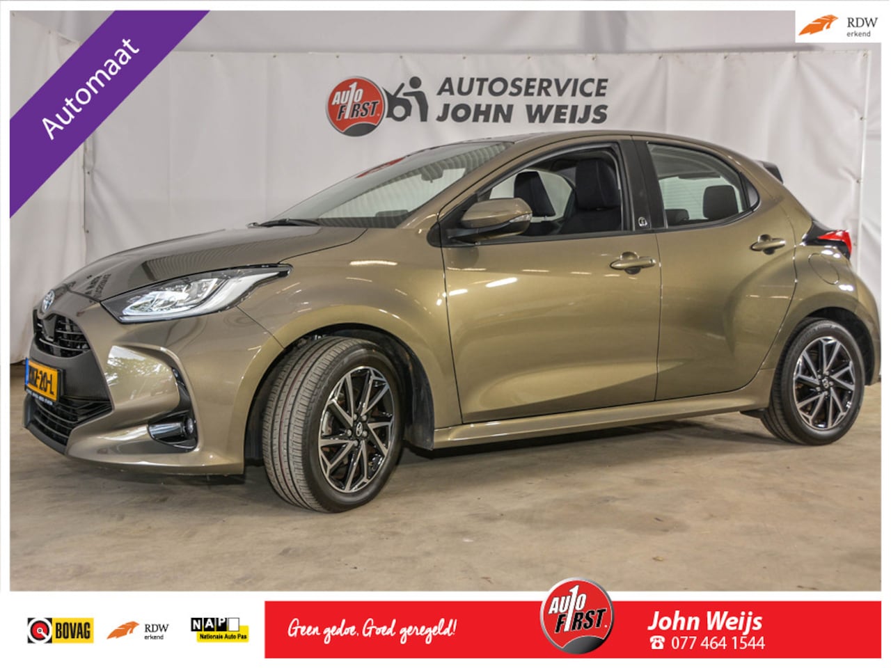 Toyota Yaris - 1.5 Hybrid Business Plus automaat, climatronic - AutoWereld.nl