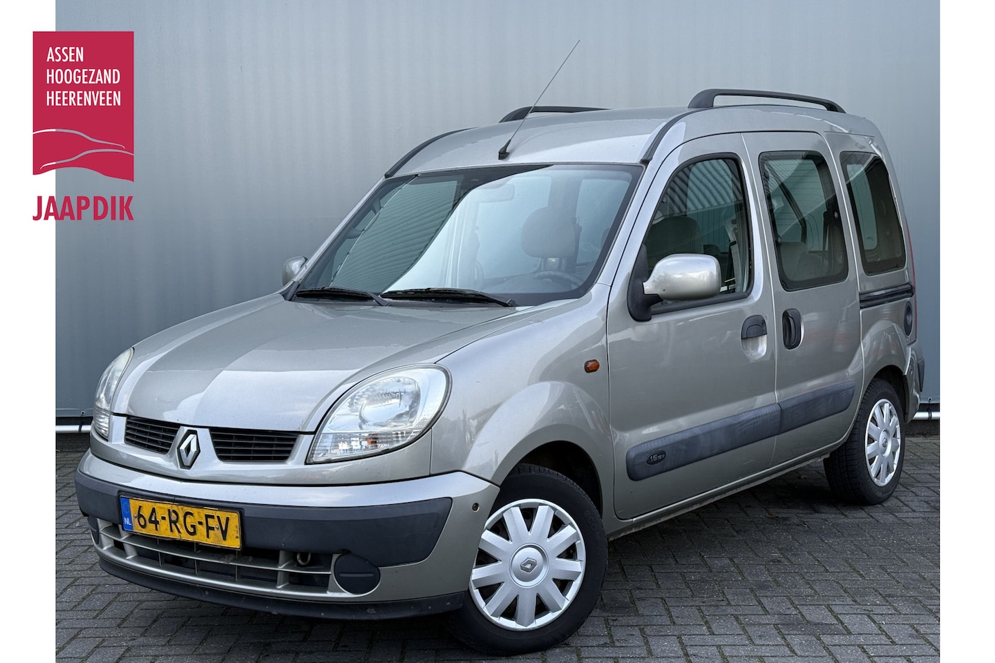 Renault Kangoo - BJR 2005 1.6-16V 96 PK Privilège TREKHAAK | CV | GELEVERD MET NIEUWE APK - AutoWereld.nl