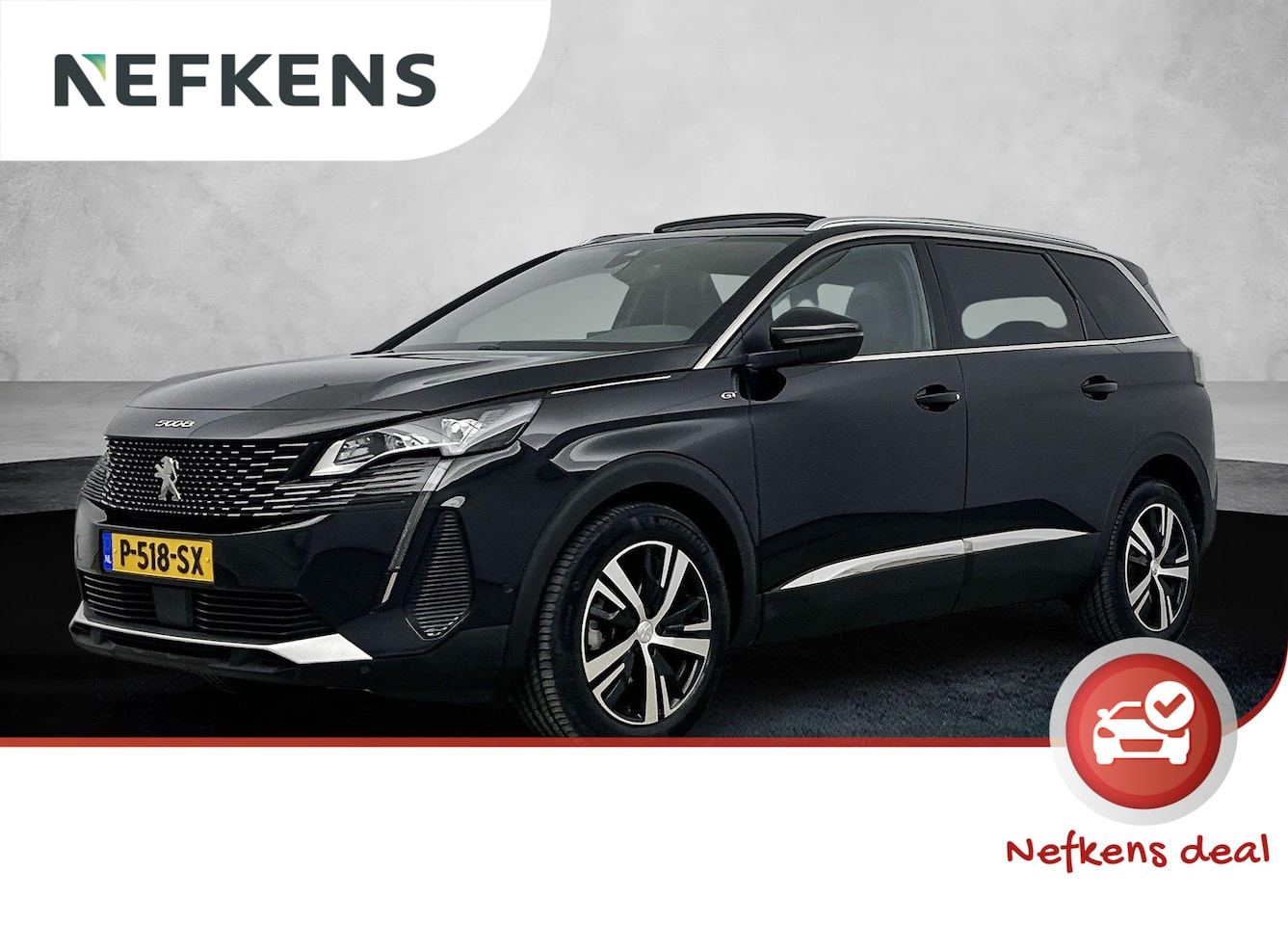 Peugeot 5008 - 1.6 180pk GT | 1ste eigenaar | Navigatie | Panoramisch schuif-/kanteldak | 7-zits | Camera - AutoWereld.nl