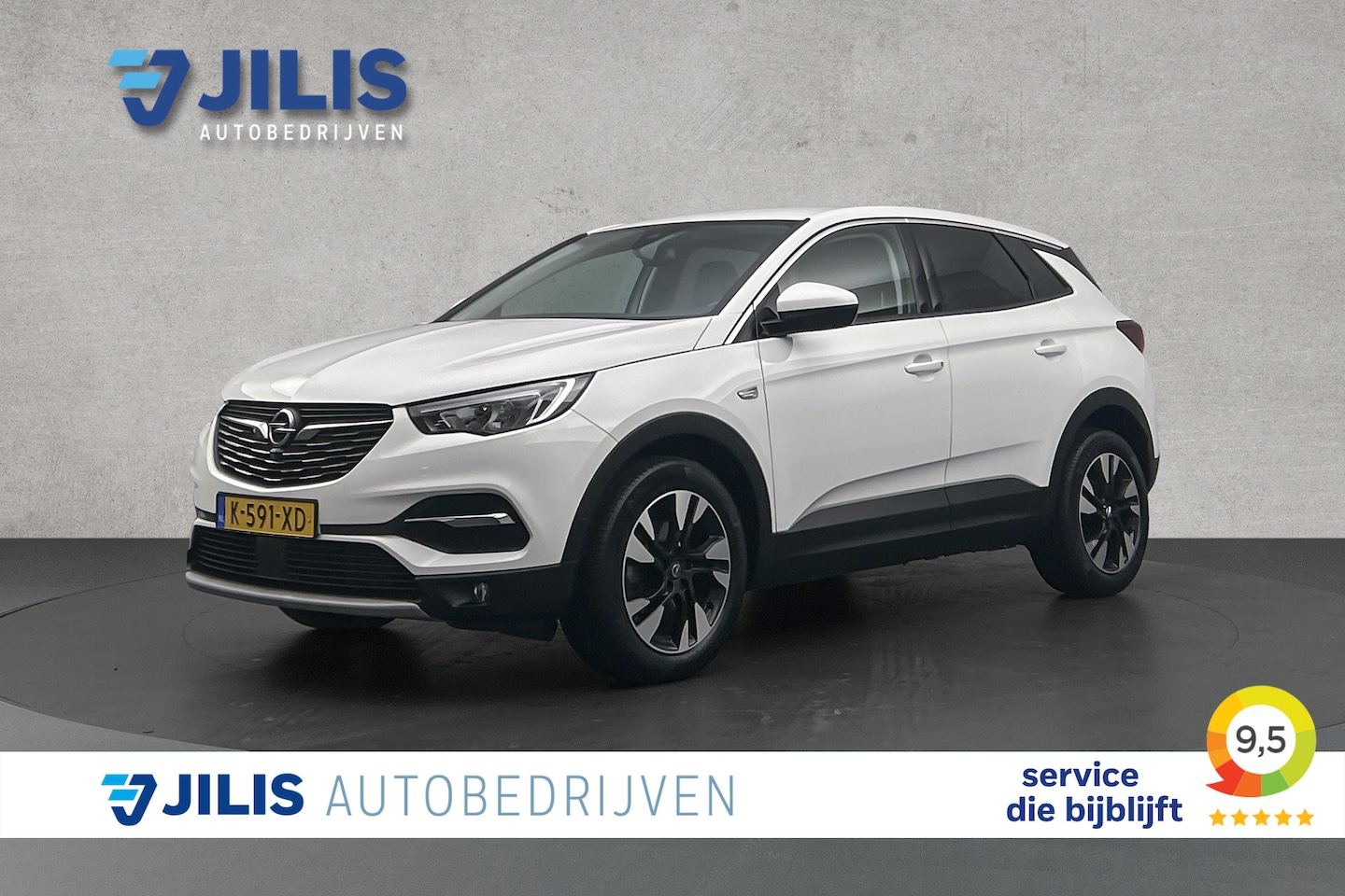 Opel Grandland X - 1.2 Turbo Elegance | Camera | Half lederen bekleding | LED - AutoWereld.nl